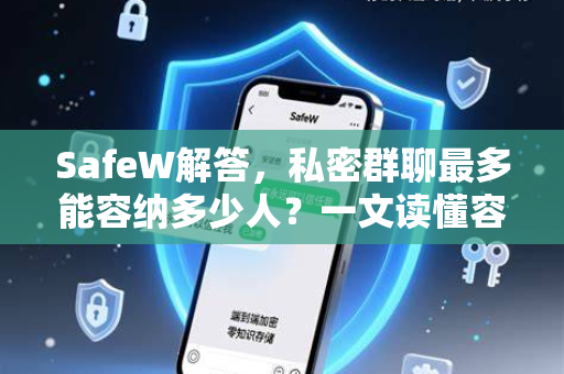 SafeW解答，私密群聊最多能容纳多少人？一文读懂容量与安全边界