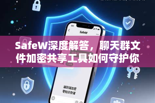 SafeW深度解答，聊天群文件加密共享工具如何守护你的数据安全？