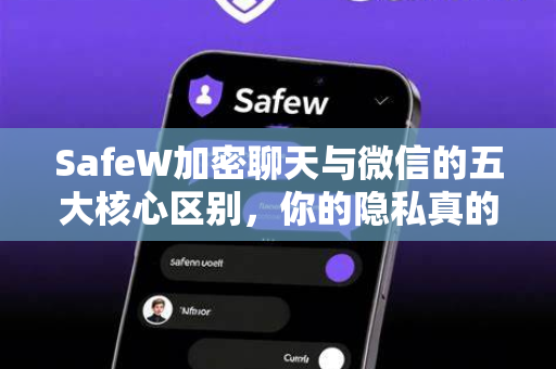 SafeW加密聊天与微信的五大核心区别，你的隐私真的安全吗？