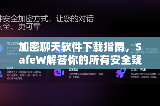 加密聊天软件下载指南，SafeW解答你的所有安全疑问