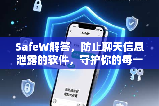 SafeW解答，防止聊天信息泄露的软件，守护你的每一句私密对话