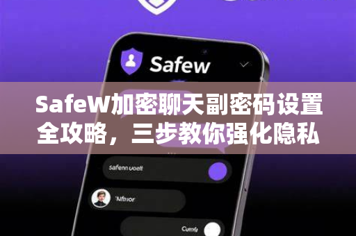 SafeW加密聊天副密码设置全攻略，三步教你强化隐私防护