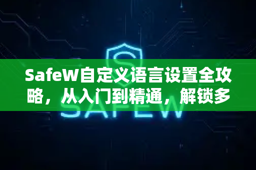SafeW自定义语言设置全攻略，从入门到精通，解锁多语言高效工作流