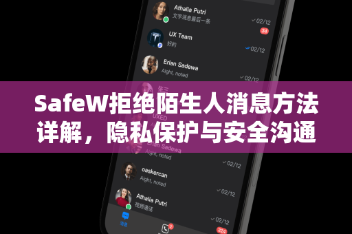 SafeW拒绝陌生人消息方法详解,隐私保护与安全沟通指南 SafeW拒绝陌生人消息方法详解,隐私保护与安全沟通指南