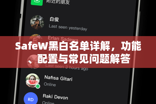 SafeW黑白名单详解，功能、配置与常见问题解答