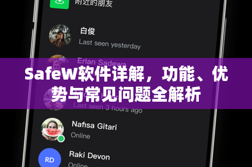 SafeW软件详解，功能、优势与常见问题全解析