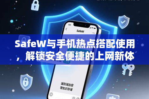 SafeW与手机热点搭配使用，解锁安全便捷的上网新体验