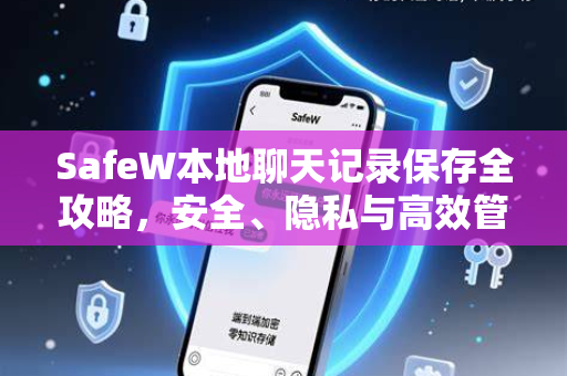 SafeW本地聊天记录保存全攻略，安全、隐私与高效管理