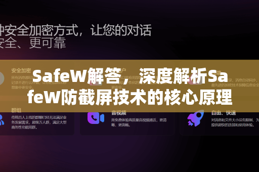 SafeW解答，深度解析SafeW防截屏技术的核心原理与应用场景