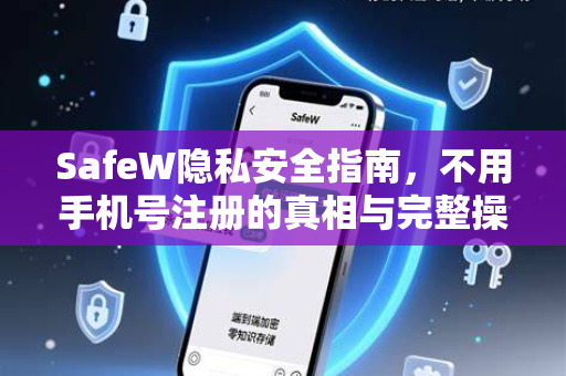 SafeW隐私安全指南，不用手机号注册的真相与完整操作流程