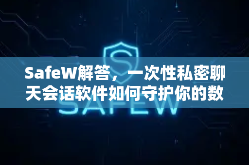 SafeW解答，一次性私密聊天会话软件如何守护你的数字隐私？