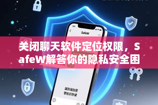 关闭聊天软件定位权限，SafeW解答你的隐私安全困惑